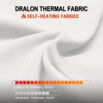 Thermal Shirts for Women Sweetheart Fleece Lined Long Sleeve Underwear Tops Soft Warm Base Layer Cold Weather