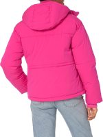 Women's Short Waisted Puffer Jacket (Available in Plus Size)
