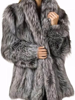 Womens Fuax Fur Coat Winter Warm Fluffy Faux Fur Parka Jacket Thick Plus Size Outerwear Overcoat
