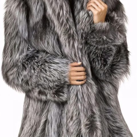 Womens Fuax Fur Coat Winter Warm Fluffy Faux Fur Parka Jacket Thick Plus Size Outerwear Overcoat